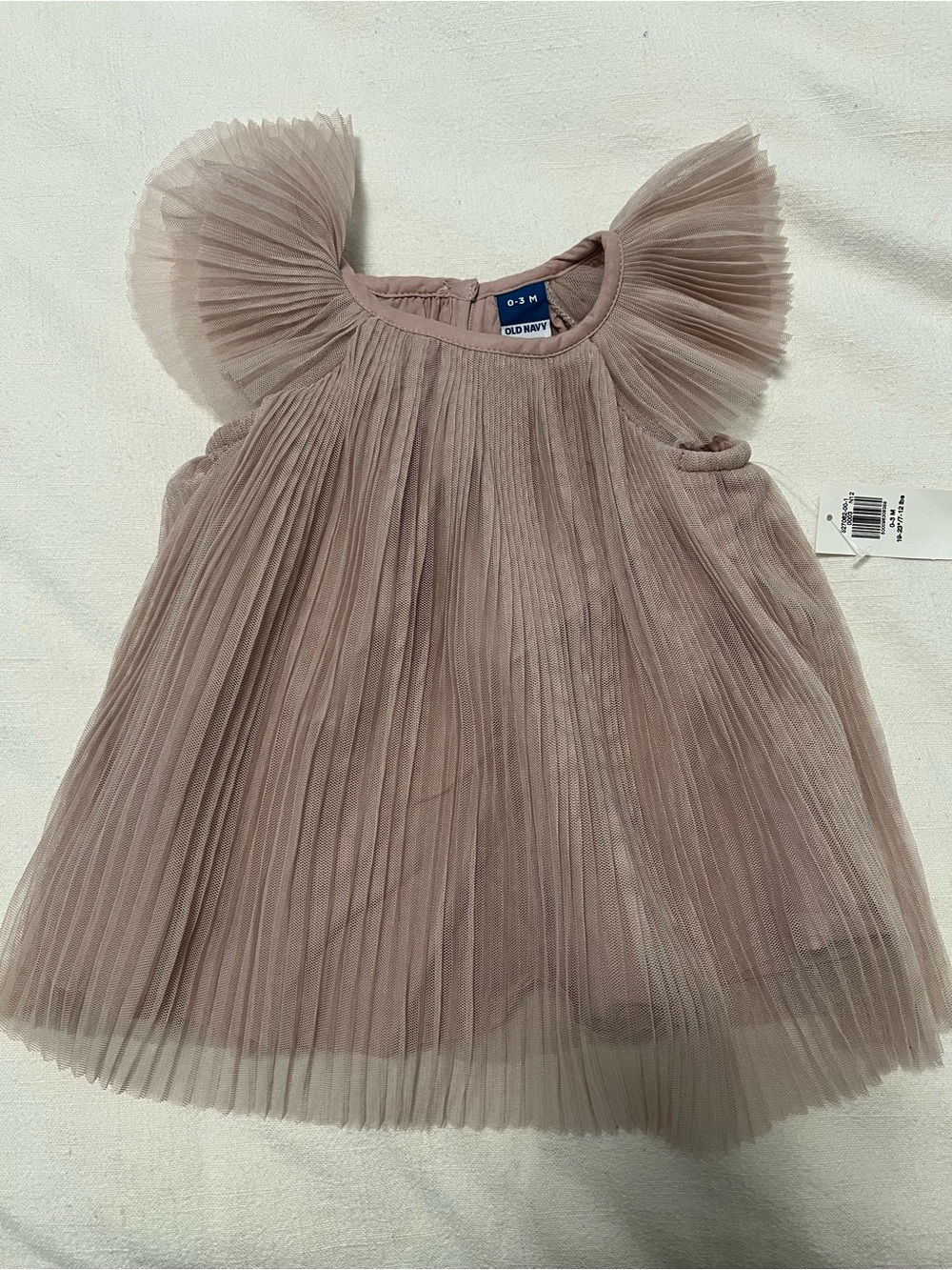 Old Navy Baby Tulle Dress in Dusty Mauve